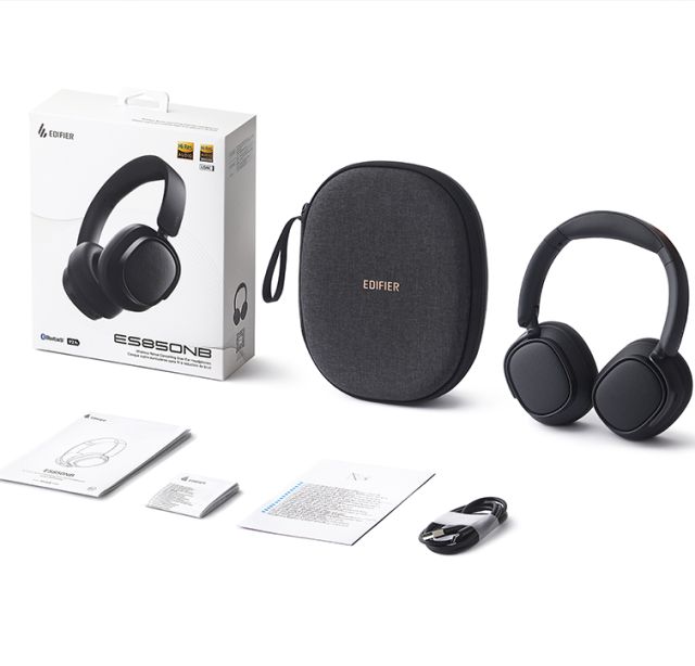 EDIFIER ES850NB 降噪耳機| 92H 超長續航．Touch-to-chat 免摘通話．4